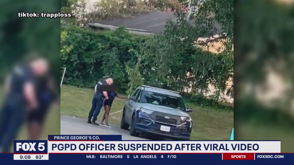 Wife of Prince George's police officer seen in viral video calls ordeal 'embarrassing and painful'